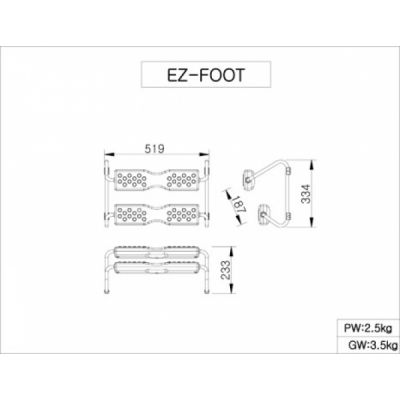     Duorest Idea EZ FOOT-T