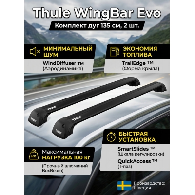 �������� ��� Thule WingBar Evo 135 ��, 2��.
