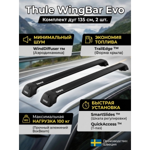 �������� ��� Thule WingBar Evo 135 ��, 2��.