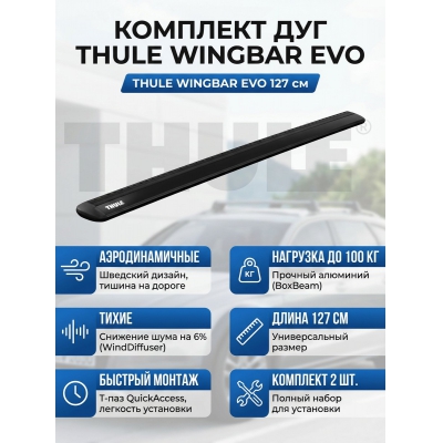 �������� ��� Thule WingBar 127 ��, 2��., ������